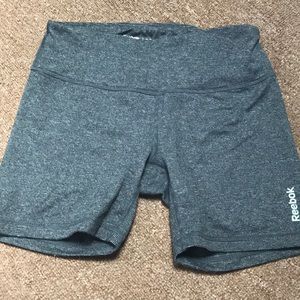Grey Reebok shorts